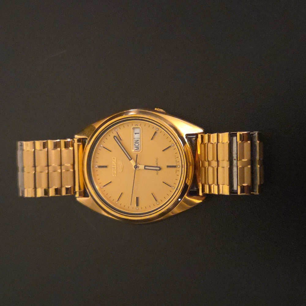 Seiko 5 Gold Men's Watch